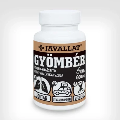 Javallat Gyömbér 60 kapsz