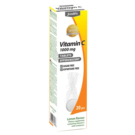 JutaVit C-vitamin 1000mg pezsgőtabletta 20x