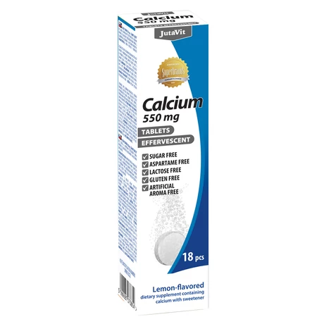 JutaVit Calcium pezsgőtabletta 550mg