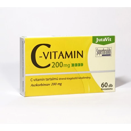 JutaVit C-vitamin 200mg  tabletta 60x – bliszteres