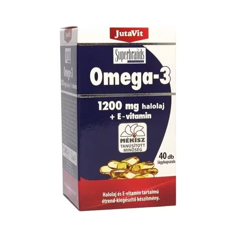 JutaVit Omega-3-pro Halolaj 1200mg 40x