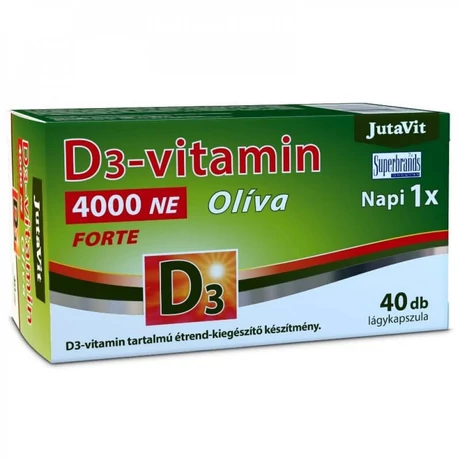 JutaVit D3-vitamin 4000NE Olíva 40x É-K.