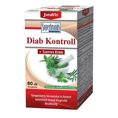 JutaVit Diab Kontroll tabletta 80x