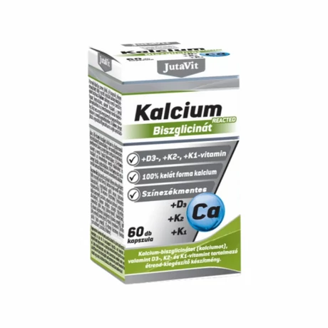 Jutavit Kalcium biszglicinát+D3+K2+K1 60db