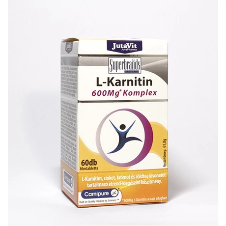 JutaVit L-Karnitin 600mg komplex 60x