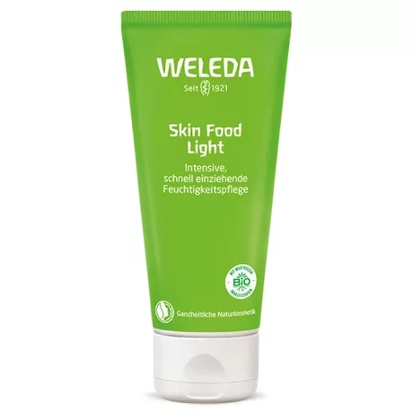 Weleda Skin Food Light gyorsan beszívódó, intenzív hidratáló bőrápoló krém arcra és testre 75ml