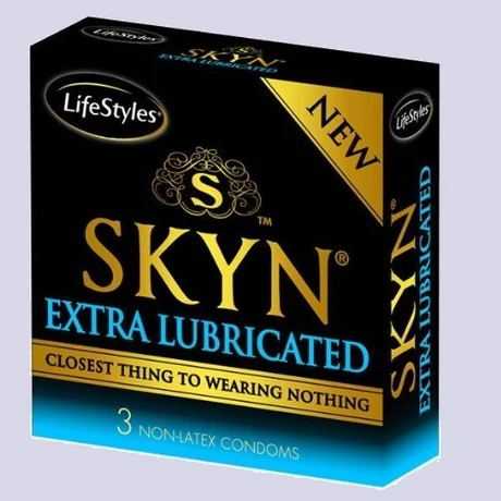 Lifestyles SKYN EXTRA LUBRICATED 3 db-os 3 db