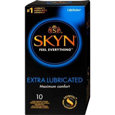 Lifestyles SKYN EXTRA LUBRICATED 10 db