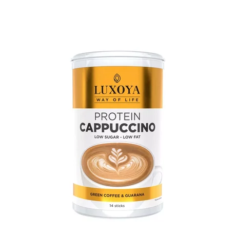 Luxoya Protein Cappuccino with Guarana & Green Coffee  14x15g