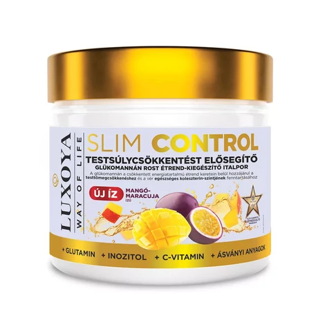 Luxoya Slim Control - Glükomannán por 300g – Mangó-Maracuja