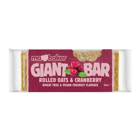 Ma Baker Vörös Áfonyás Zabszelet (Cranberry)  90 g