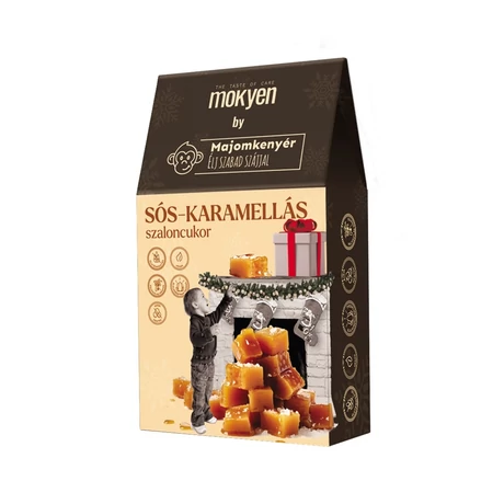 Mokyen by Majomkenyér Szaloncukor sós-karamellás 200g