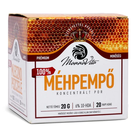 Koncentrált Méhpempő POR 6% 10-HDA tartalommal, 20g