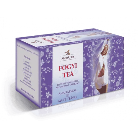 MECSEK Fogyi tea ananásszal és mate teával filteres