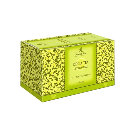 Mecsek zöld tea citrommal 20x2g 40g