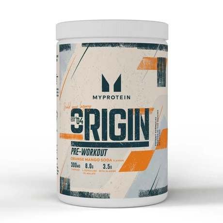 Myprotein Origin Pre-Workout, Orange & Mango, 600g