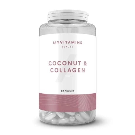 Myvitamins Coconut and Collagen, Unflavoured, 60 Capsules