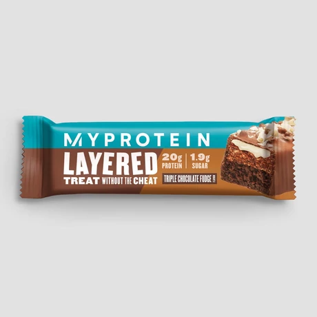 Myprotein Retail Layered Bar, Triple Chocolate, 60g