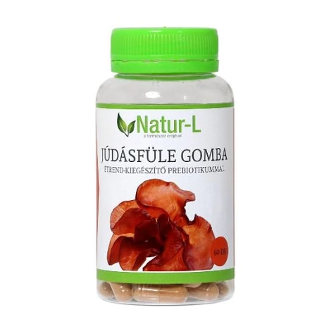 Natur-L Júdásfüle gomba 60 kapsz.