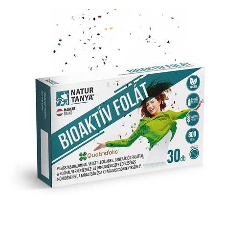 Natur Tanya Bioaktív Folát 30 tabletta