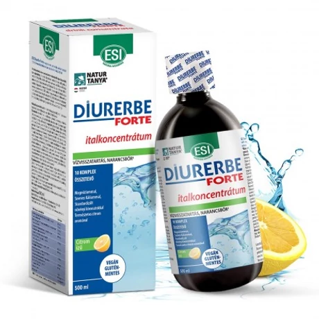 Natur Tanya® ESI® Diurerbe® Forte italkoncentrátum, citrom íz 500ml 