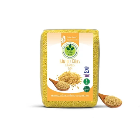 Natur Tanya® Hántolt Köles. Már Honfoglaló őseink legfőbb étke is a köleskása volt! Édesen, sósan. 250g