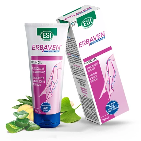 Natur Tanya® ESI® ERBAVEN® frissítő gél – 19 féle összetevővel, külsőleg