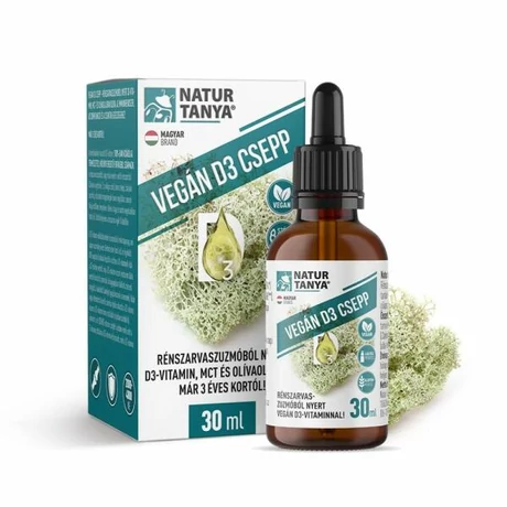 Natur Tanya Vegán D3 csepp 30ml