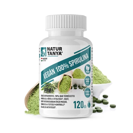 Natur Tanya® Vegán 100% Spirulina - adalékanyagmentes