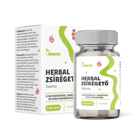 Netamin HERBAL zsírégető tabletta 30x