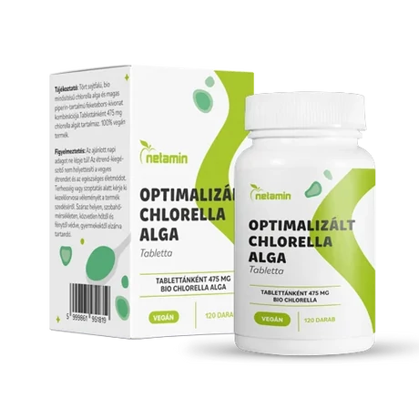 Netamin Optimalizált Chlorella Alga tabletta 475 mg
