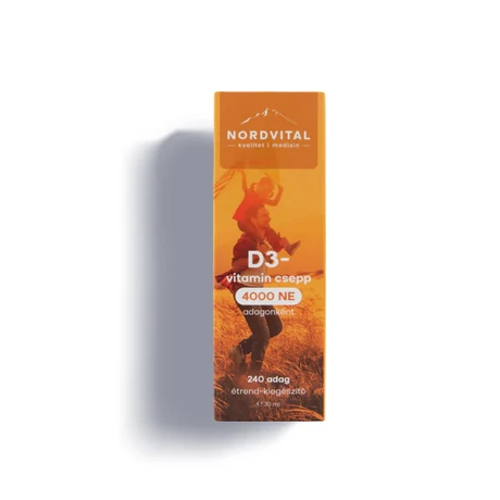 Nordvital D3-vitamin csepp 30 ml 240 adag