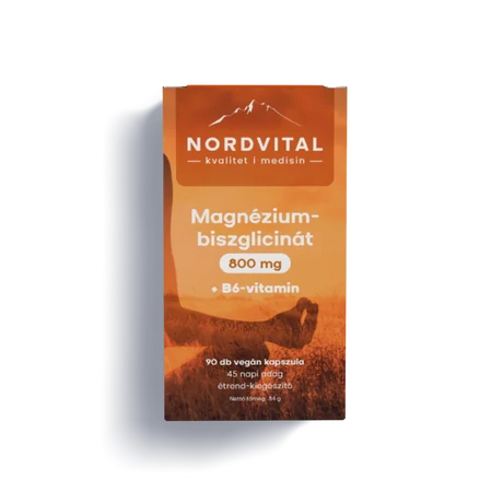 Nordvital Magnézium-biszglicinát 90 db kapszula