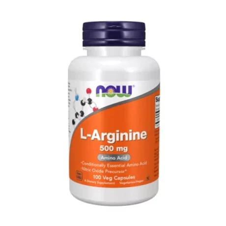 NOW L-Arginine 500mg 100 kapszula