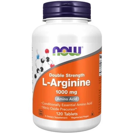 Now L-arginine 1000 mg  120 kapszula