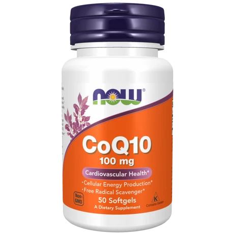 NOW Coq10 100mg 50 lágykapszula