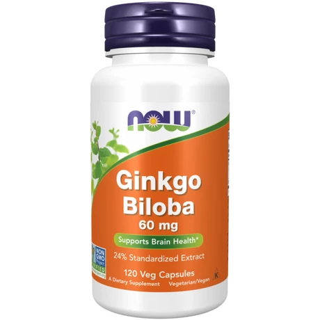 NOW GINKGO BILOBA 60 mg  kapszula