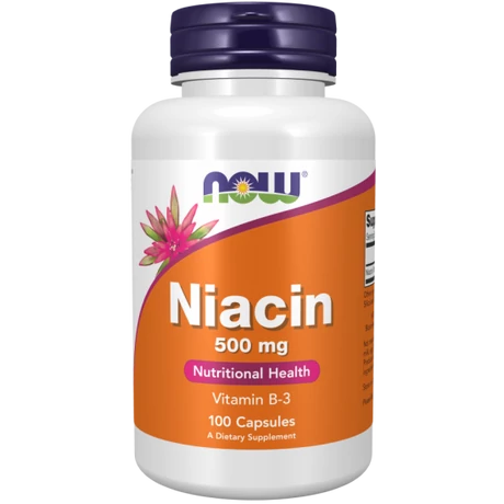 NOW Niacinamide B-3 500mg 100 kapszula