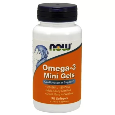 NOW Omega-3 Mini gels 180db
