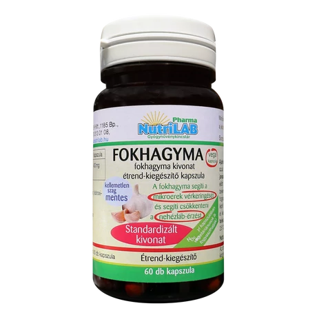 NutriLAB Fokhagyma kapszula 60X