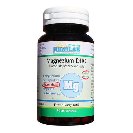 NutriLAB Duo-Magnézium kapszula 30X