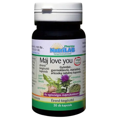 NutriLAB Máj love you kapszula 30x