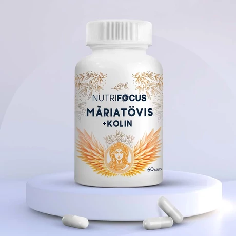 Nutrifocus Máriatövis+Kolin kapszula 60 db