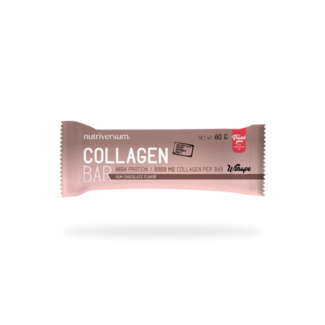 Nutriversum Wshape Collagen Bar 60g rumos csokoládé