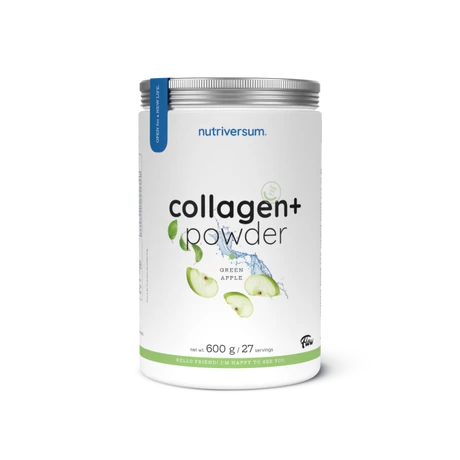 Nutriversum Collagen+ Powder 600 g zöld alma kollagén italpor