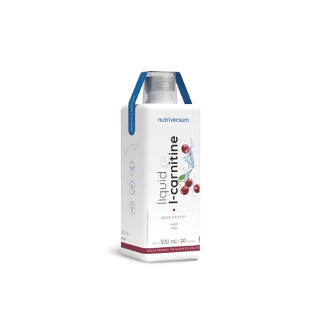 Nutriversum L-carnitine liquid sour cherry 500 ml