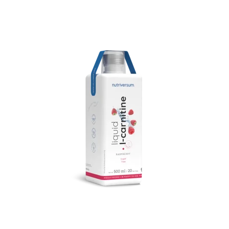 Nutriversum Flow L-Carnitine liquid 500ml málna