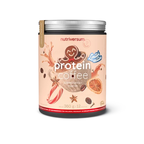 NUTRIVERSUM - FOOD - PROTEIN COFFEE gingerbread 360 g