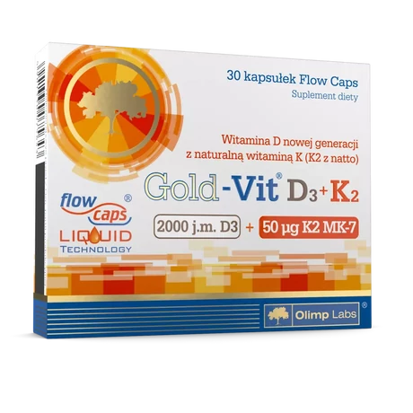 Olimp Labs Gold-Vit D3+K2 2000IU (Sz)