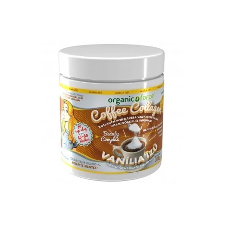 Organicforce Coffee Collagen 318g Vanília